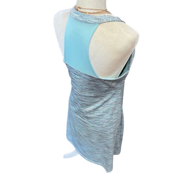 MPG Mondetta Performance Gear Travel Athletic Sundress Size Large Blue - Picture 11 of 16